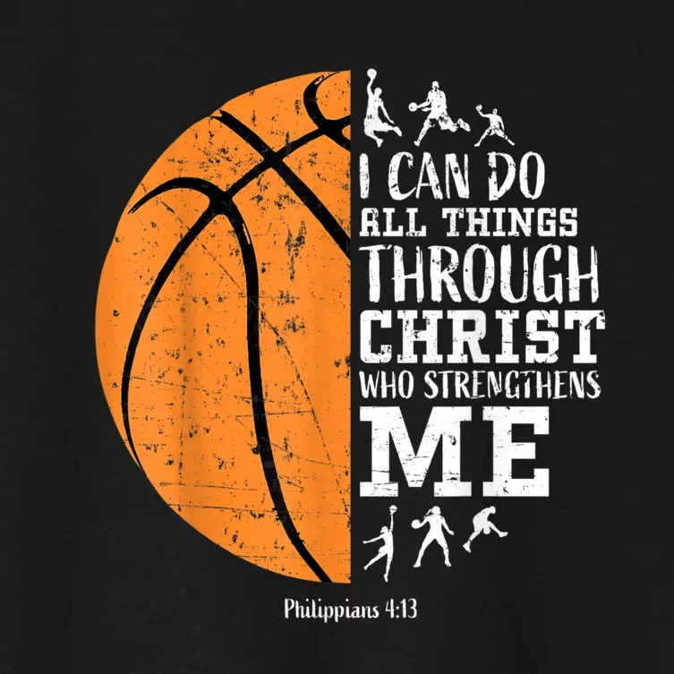 Christian Basketball Shirts Men Religious Women's Crop Top Tee