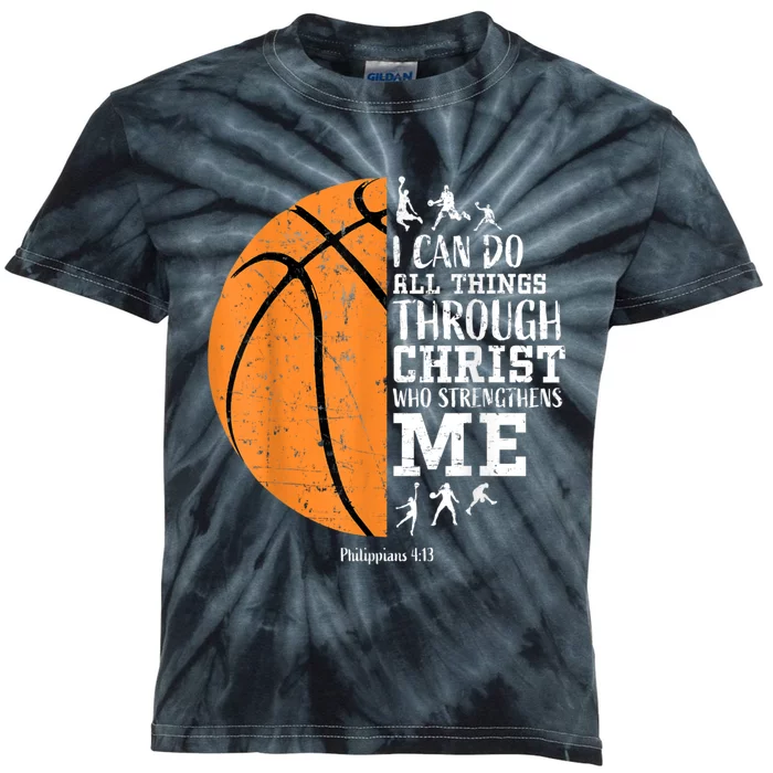 Christian Basketball Shirts Men Religious Kids Tie-Dye T-Shirt