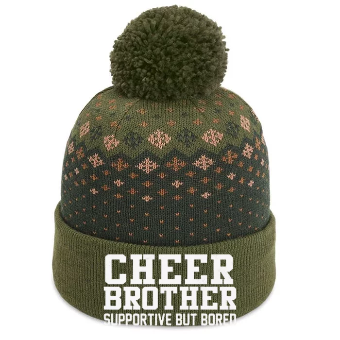 Cheer Brother Supportive But Bored Cheerleader The Baniff Cuffed Pom Beanie