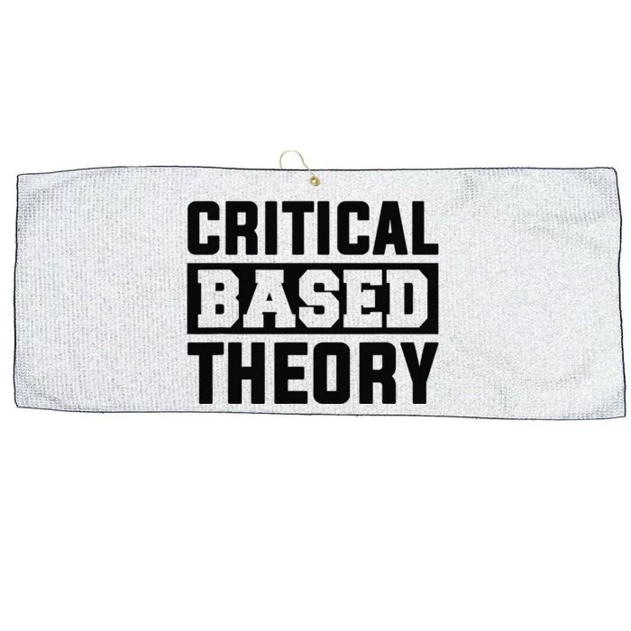 Critical Based Theory Large Microfiber Waffle Golf Towel