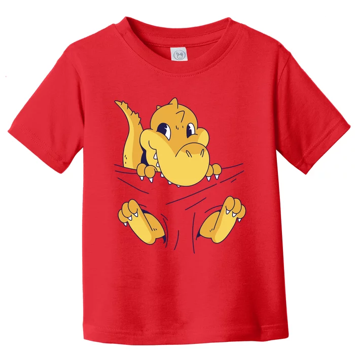 Carrying Baby T Rex Toddler T-Shirt