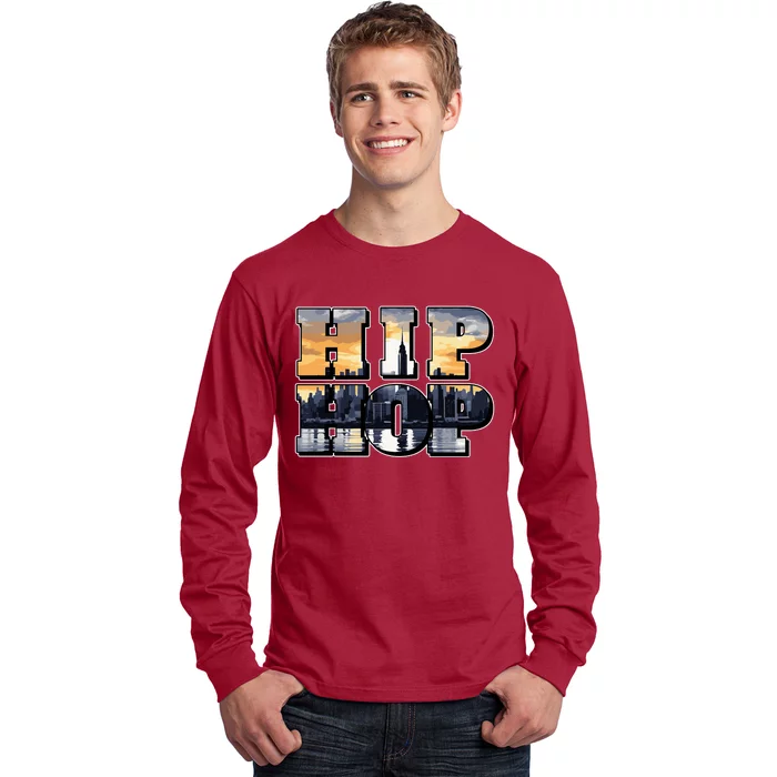 City Beats: The Hip Hop Horizon Calls! Long Sleeve Shirt