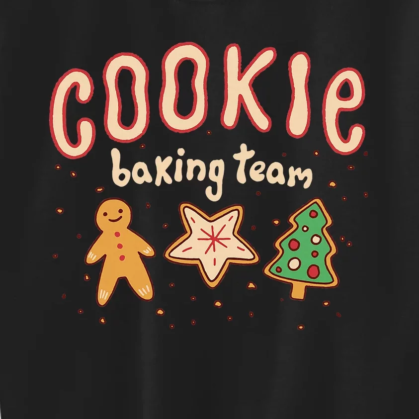 Cookie Baking Team Xmas Pajama Holiday Christmas Kids Sweatshirt