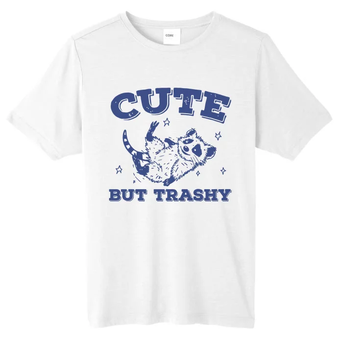 Cute But Trashy Vintage Retro 90s Possum ChromaSoft Performance T-Shirt