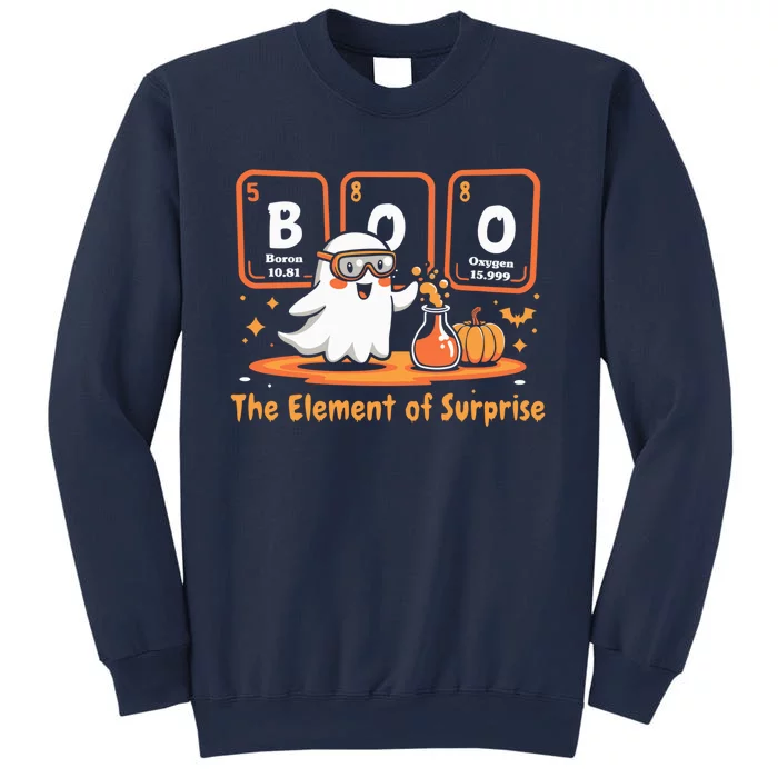 Chemistry Boo The Element Of Surprise Cute Chemist Halloween Sweatshirt