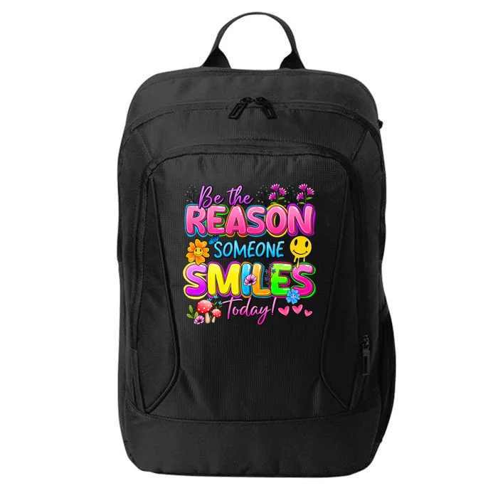 Cool Be The Reason Someone Smiles Today City Backpack