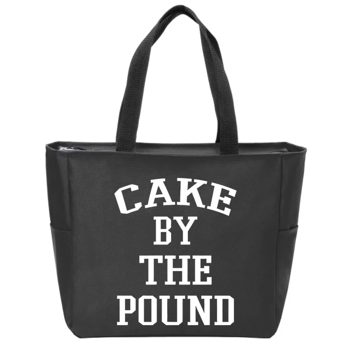 Cake By The Pound Zip Tote Bag