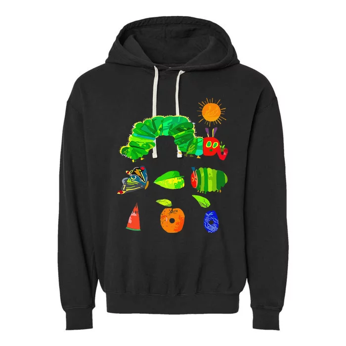 Cute Back To School Garment-Dyed Fleece Hoodie