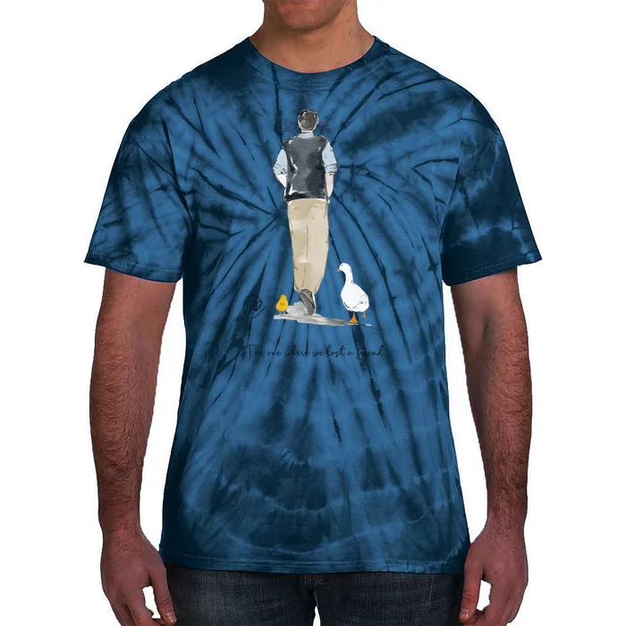 Chandler Bing The One We Lost A Friend Rip Rest In Peace Tie-Dye T-Shirt