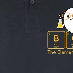 Chemistry Boo The Element Of Surprise Cute Chemist Halloween Softstyle Adult Sport Polo