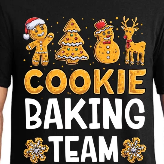 Cookie Baking Team Christmas Xmas Crew Gingerbread Gift Pajama Set