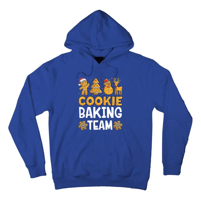 Cookie Baking Team Christmas Xmas Crew Gingerbread Gift Tall Hoodie