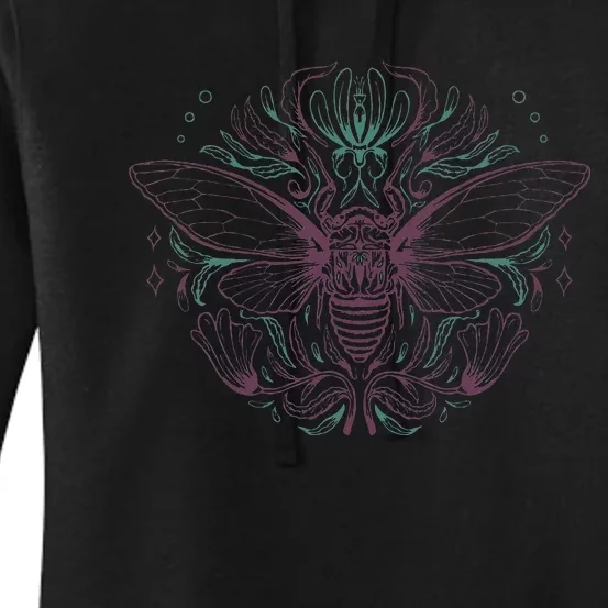 Cicada Brood The Fascinating World of Insects Women's Pullover Hoodie