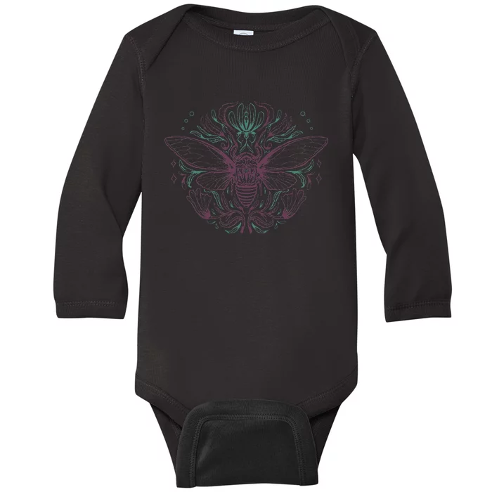 Cicada Brood The Fascinating World of Insects Baby Long Sleeve Bodysuit