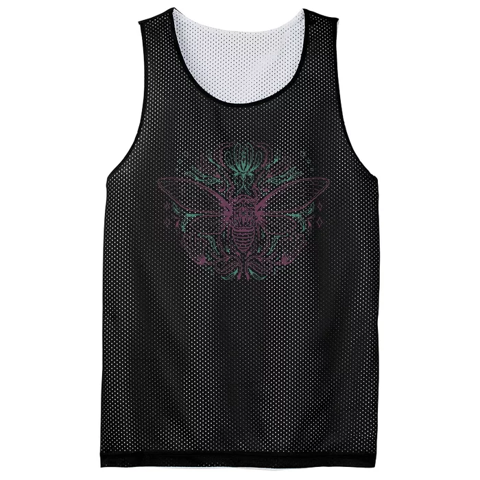 Cicada Brood The Fascinating World of Insects Mesh Reversible Basketball Jersey Tank