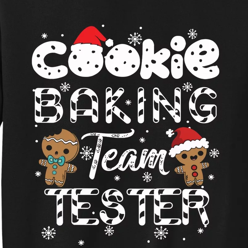 Cookie Baking Team Tester Gingerbread Christmas Sweatshirt