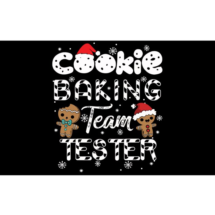 Cookie Baking Team Tester Gingerbread Christmas Bumper Sticker