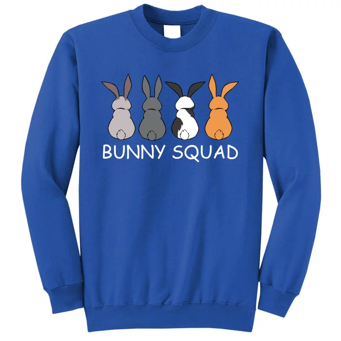 Cute Bunny Team Squad Rabbit Bunnies Cool Gift Tall Sweatshirt