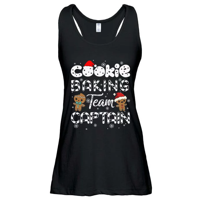 Cookie Baking Team Captain Gingerbread Christmas Ladies Essential Flowy Tank