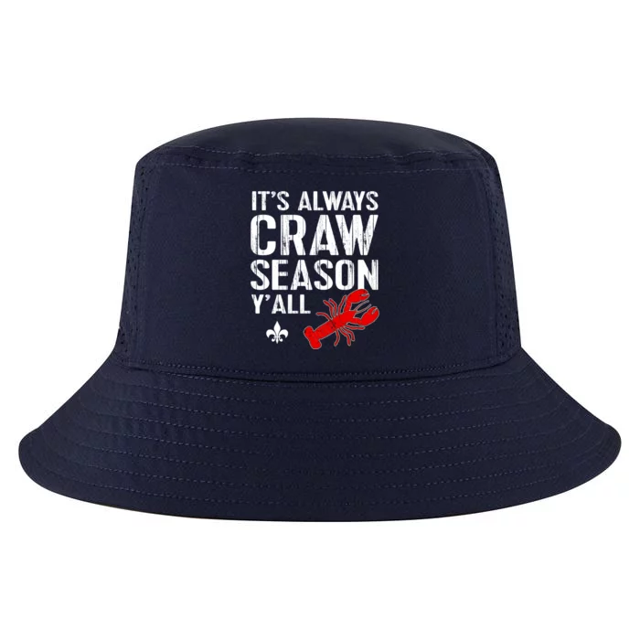 Crawfish Boil Tee Funny Love Craw Season Yall Crawfish Great Gift Cool Comfort Performance Bucket Hat