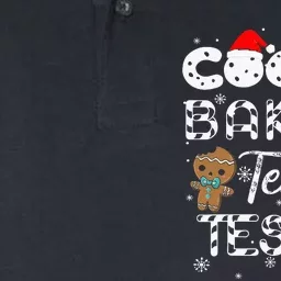 Cookie Baking Team Tester Gingerbread Christmas Softstyle Adult Sport Polo