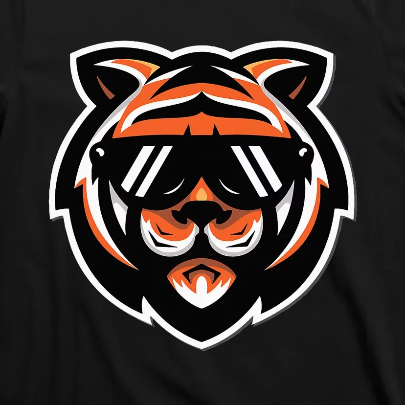 Cool Bengal Tiger With Sunglasses T-Shirt