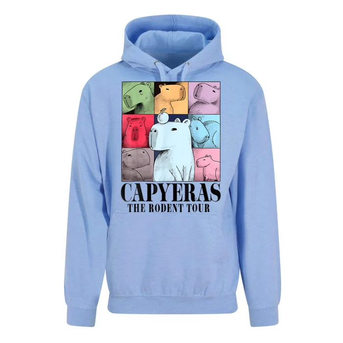 Capy Bara The Rodents Capy Meme Graphic Summer Unisex Surf Hoodie