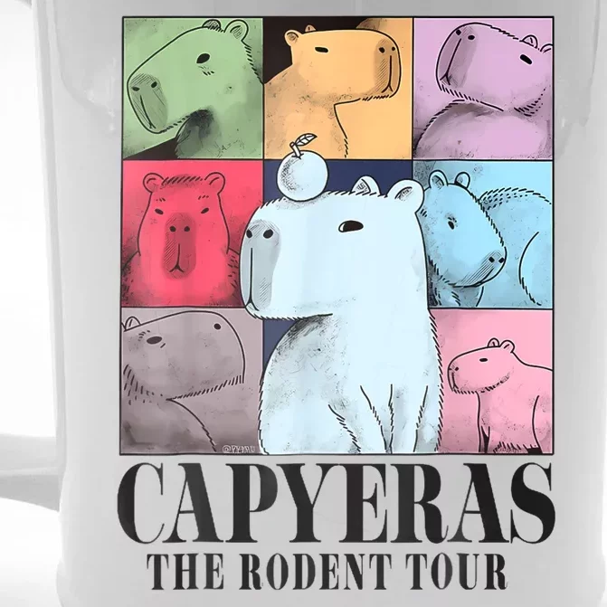 Capy Bara The Rodents Capy Meme Graphic Summer Front & Back Beer Stein