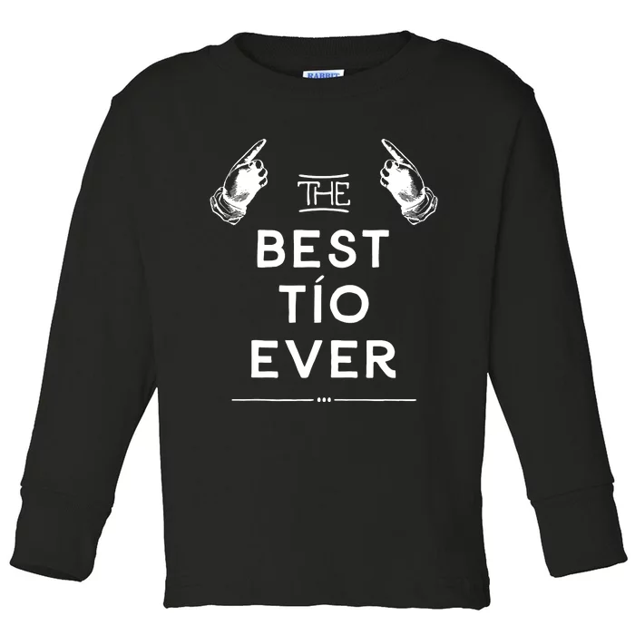 Cool Best Tia Ever Family Funny Toddler Long Sleeve Shirt