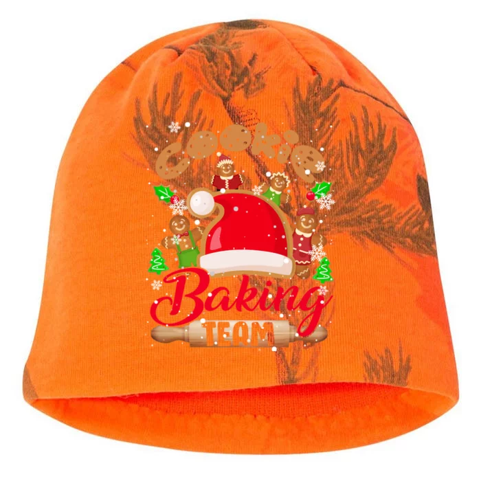 Cookie Baking Team Xmas Santa Gingerbread Cookies Baker Cute Gift Kati - Camo Knit Beanie