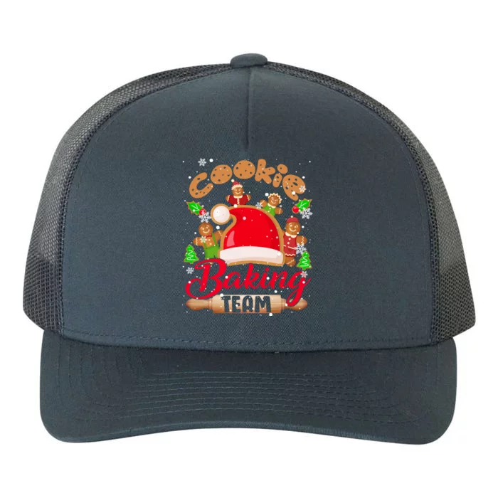 Cookie Baking Team Xmas Santa Gingerbread Cookies Baker Cute Gift Yupoong Adult 5-Panel Trucker Hat