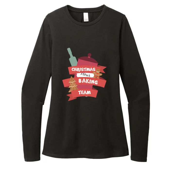 Christmas Baking Team Womens CVC Long Sleeve Shirt