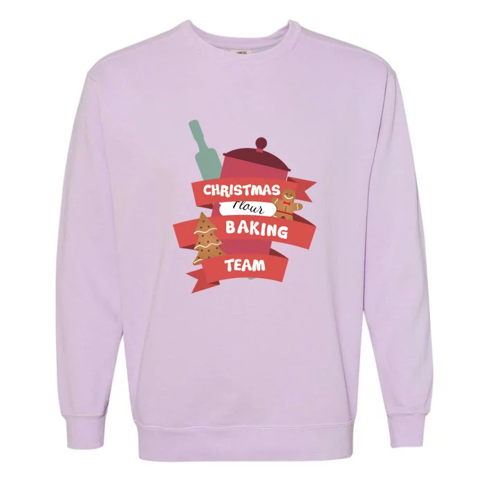 Christmas Baking Team Garment-Dyed Sweatshirt