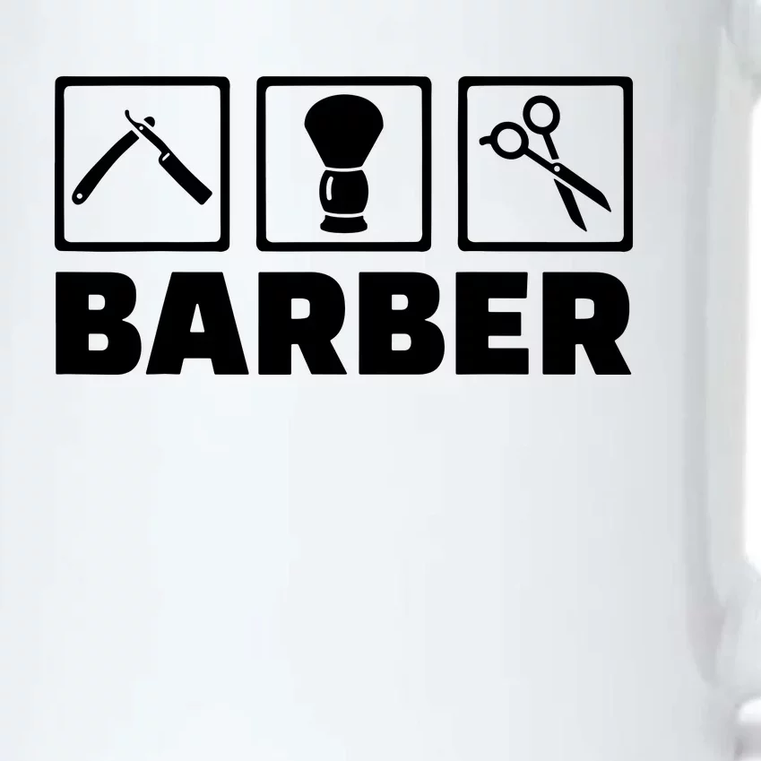 Cool Barber Tools Black Color Changing Mug