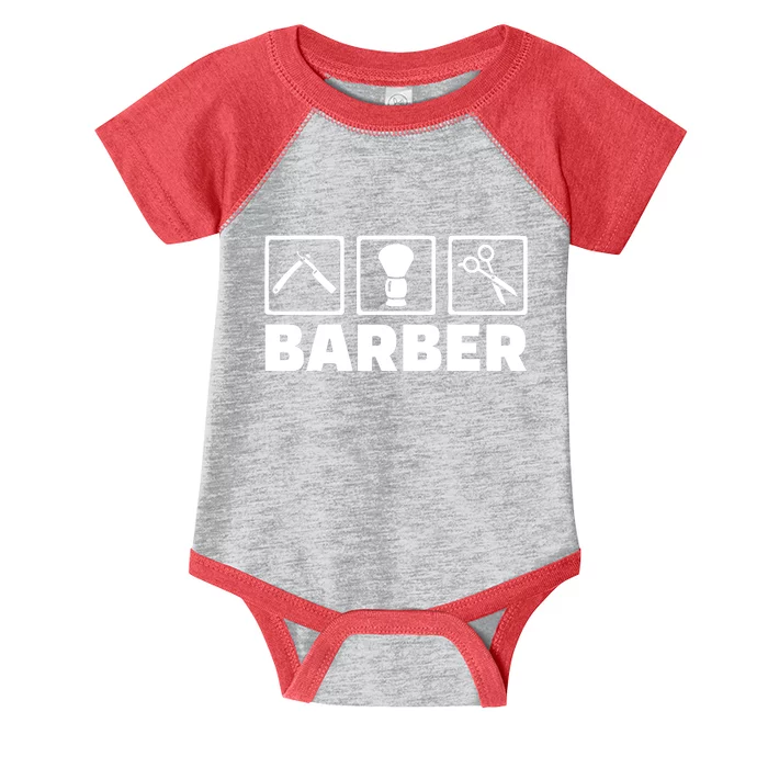 Cool Barber Tools Infant Baby Jersey Bodysuit