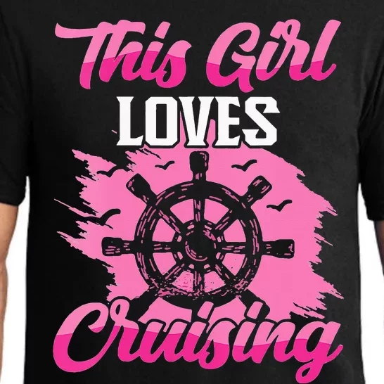 Cruising Boat This Loves Cruising Cruise Pajama Set