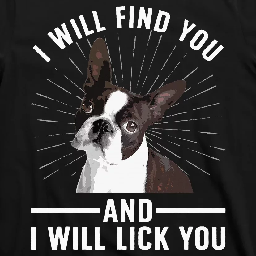 Cute Boston Terrier Art Boston Terrier Lover T-Shirt