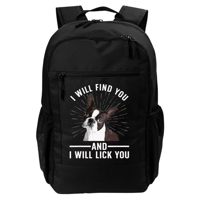 Cute Boston Terrier Art Boston Terrier Lover Daily Commute Backpack