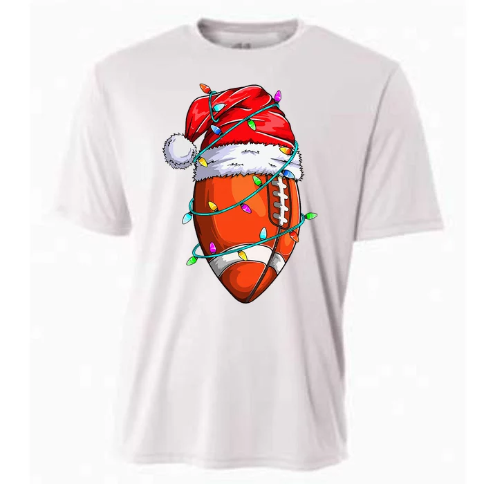 Christmas Basketball Team Santa Sports Xmas Cooling Performance Crew T-Shirt