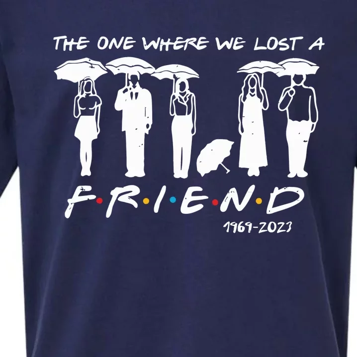 Chandler Bing The One Where We Lost A Friend Honoring Sueded Cloud Jersey T-Shirt