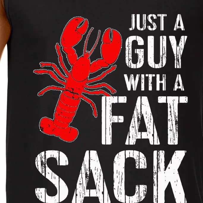 Crawfish Boil Tee Funny Just A Guy With A Fat Sack Crawfish Comfort Colors® Tank Top