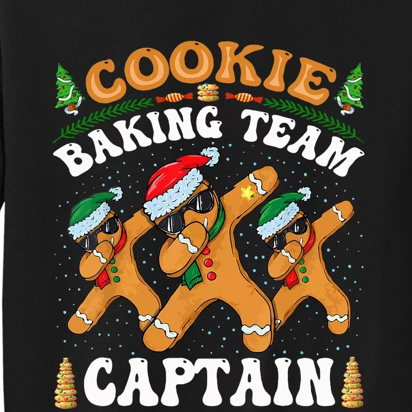 Cookie Baking Team Captain Gingerbread Christmas Tall Sweatshirt