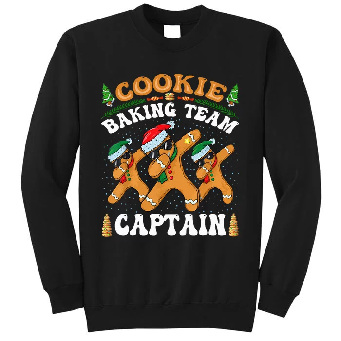 Cookie Baking Team Captain Gingerbread Christmas Tall Sweatshirt