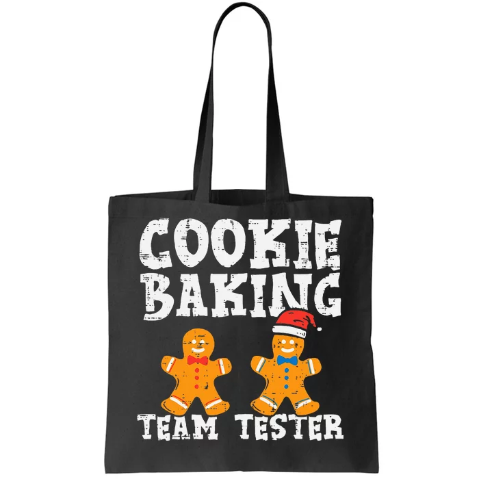 Cookie Baking Team Tester Xmas Christmas Family Dad Tote Bag