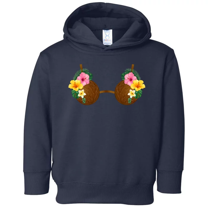 Coconut Bra Tiki Toddler Hoodie