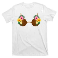 Custom Coconut Bra Hawaii Luau Costume Funny T Shirt Adjustable