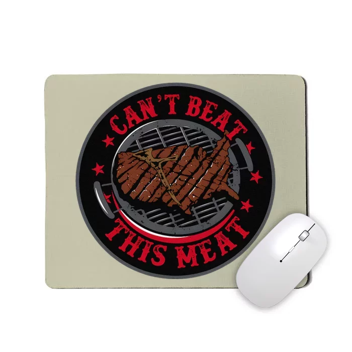 Can’T Beat This Meat Beater Mousepad