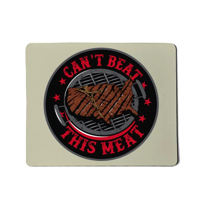 Can’T Beat This Meat Beater Mousepad