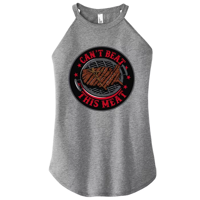 Can’T Beat This Meat Beater Women’s Perfect Tri Rocker Tank