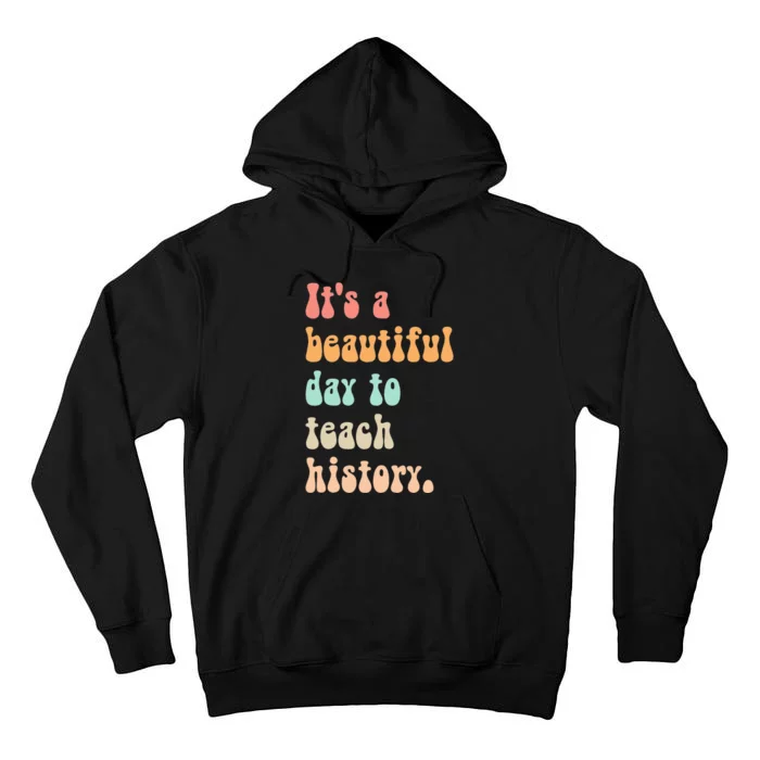 Cute back to school retro Social Studies Teacher Tall Hoodie